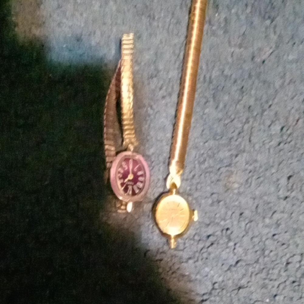Timex Gold and Purple Women's Watch